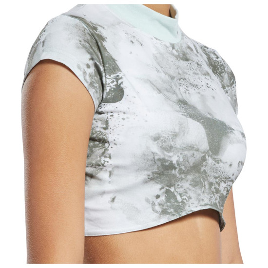 Reebok Γυναικεία κοντομάνικη μπλούζα crop